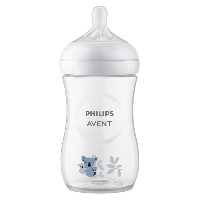 PHILIPS AVENT Láhev Natural Response 260 ml, 1m+, koala