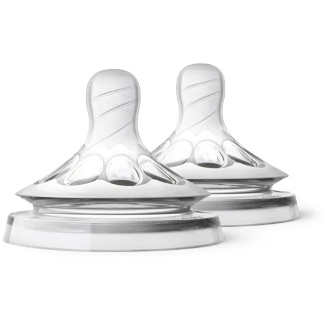 Philips Avent Natural SCF657/27 savička na láhev First Flow 0 m 2 ks