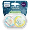 Philips AVENT UltraAir dudlík 18+m noč.mod/žl.2ks