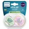 Philips AVENT UltraAir dudlík 6-18m růž/zel.ob.2ks