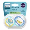 Philips AVENT UltraAir dudlík 6-18m tyrkys/mod.2ks