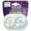 Philips AVENT Ultrasoft dudlík 18+m zel/m.noč.2ks