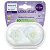 Philips AVENT Ultrastart dudlík0-2m zl/mod.noč.2ks