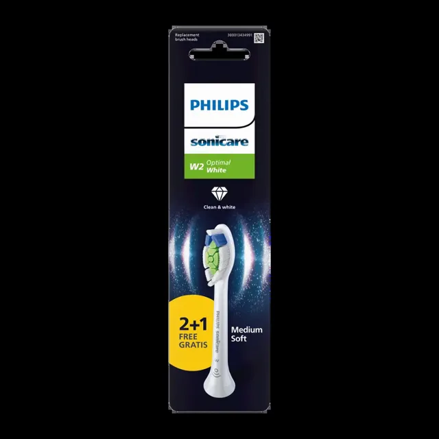 Philips Náhradní hlavice Sonicare Optimal White HX6063/87 3 ks