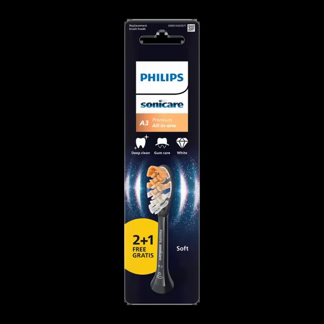 Philips Náhradní hlavice Sonicare Premium All-in-One HX9093/88 3 ks