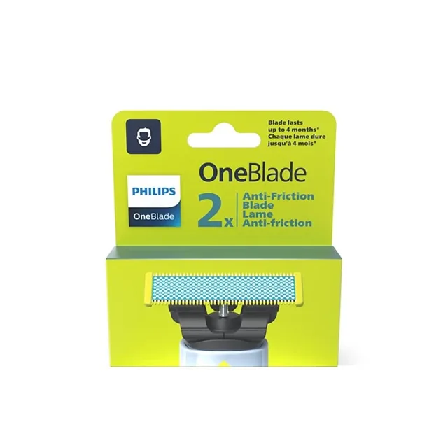 Philips OneBlade QP225/50 Anti-Friction náhradní břity 2 ks