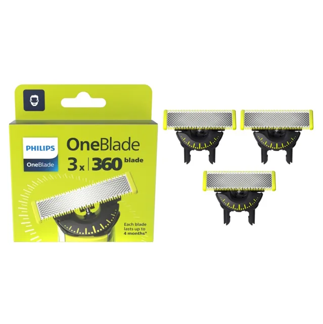 PHILIPS OneBlade QP430/50 výměnné břity 3 kusy