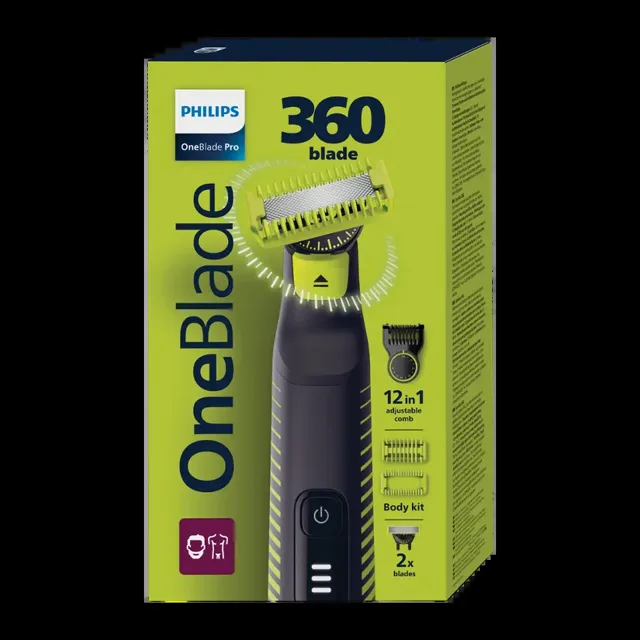 Philips Pánský holicí strojek na tvář a tělo OneBlade Pro 360 QP6507/23