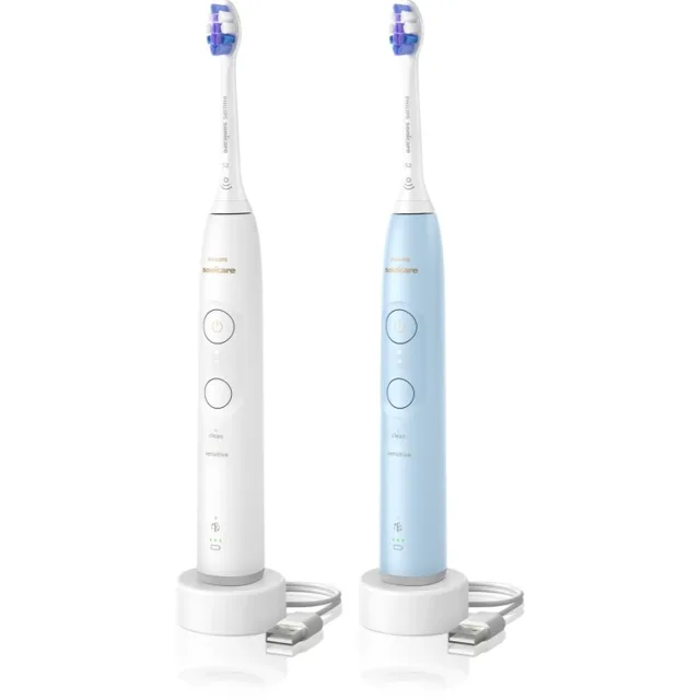 Philips Sonicare 6100 set 2 zubních kartáčků