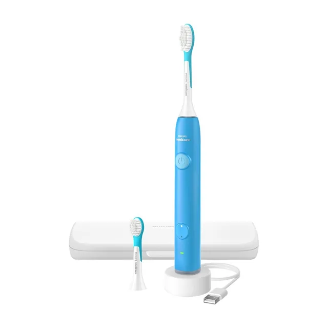 PHILIPS SONICARE For Kids zubní kartáček pro děti HX6600/42 modrý