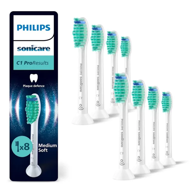 PHILIPS SONICARE HX6018/87 ProResults standard white hlavice 8 kusů