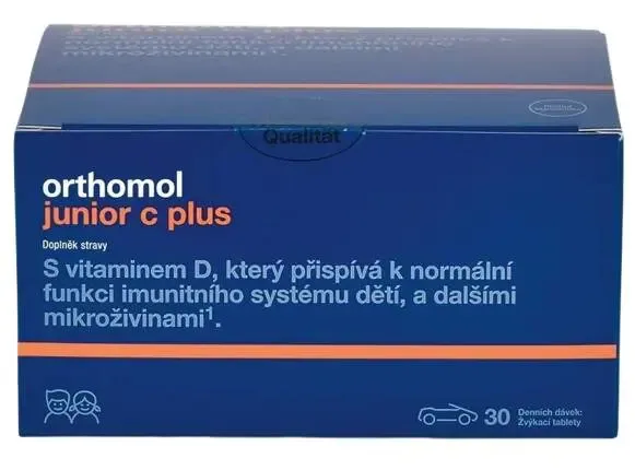 PHX Orthomol junior C plus mandarinka 30 dávek