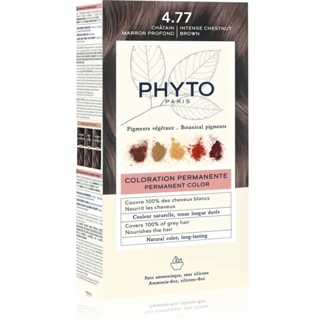 Phyto Color barva na vlasy bez amoniaku odstín 4.77 Intense Chestnut Brown 1 ks