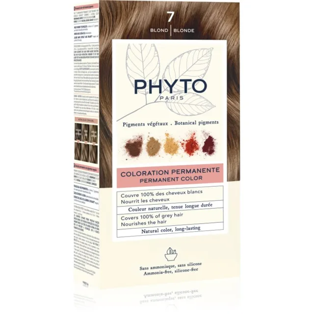 Phyto Color barva na vlasy bez amoniaku odstín 7 Blonde 1 ks