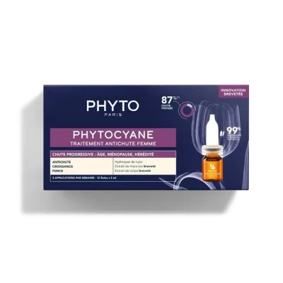 PHYTO PHYTOC.Péče proti prog.vyp.vlasů ženy 12x5 ml