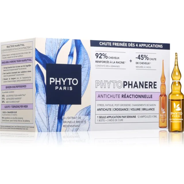 Phyto PhytoPhanere Reactive Hair Loss Treatment ampulky proti vypadávání vlasů 12x5 ml