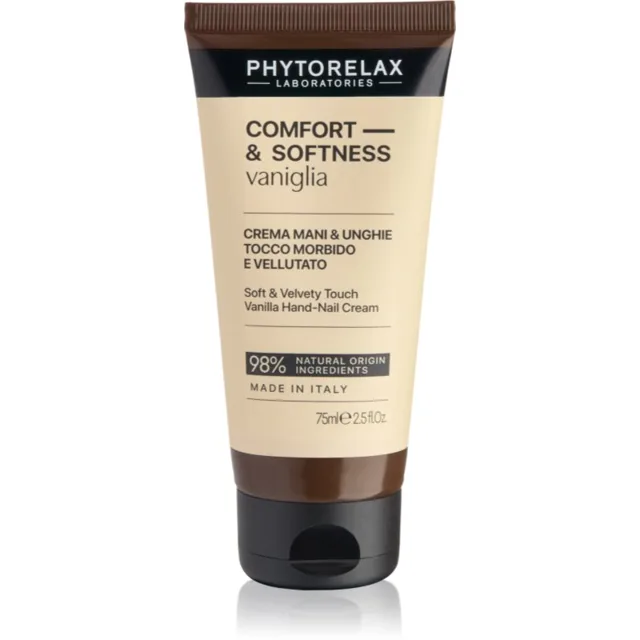 Phytorelax Laboratories Comfort & Softness Vanilla pečující krém na ruce 75 ml