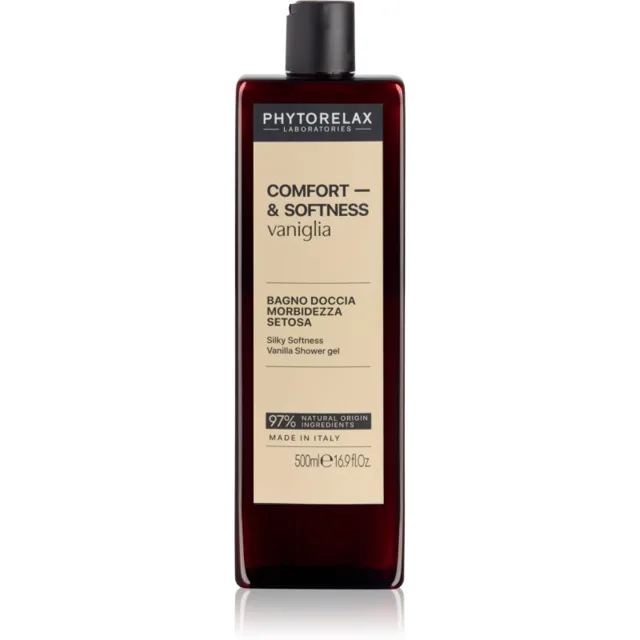 Phytorelax Laboratories Comfort & Softness Vanilla pečující sprchový gel 500 ml