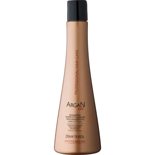 Phytorelax Laboratories Olio Di Argan čisticí šampon pro objem s arganovým olejem 250 ml
