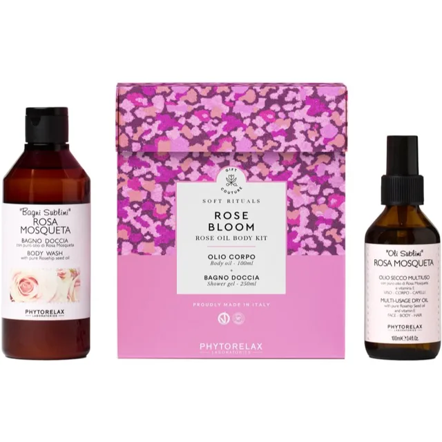 Phytorelax Laboratories Soft Rituals Rose Bloom dárková sada na tělo