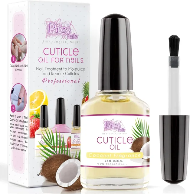 Pics Nails Professional Olej na nehtovou kůžičku - kokosový ořech 12ml
