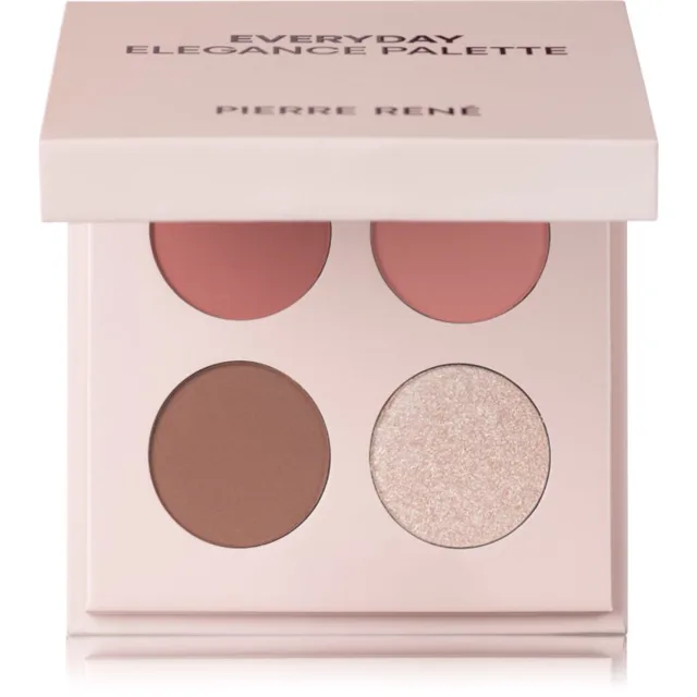 Pierre René Everyday Elegance Palette paletka očních stínů odstín Rose 1 ks