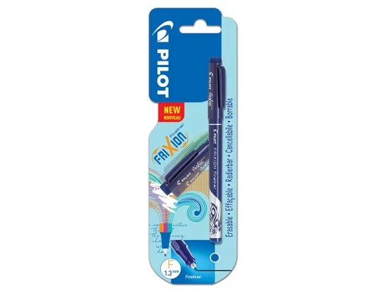 Pilot Fineliner gumovací liner, modrý