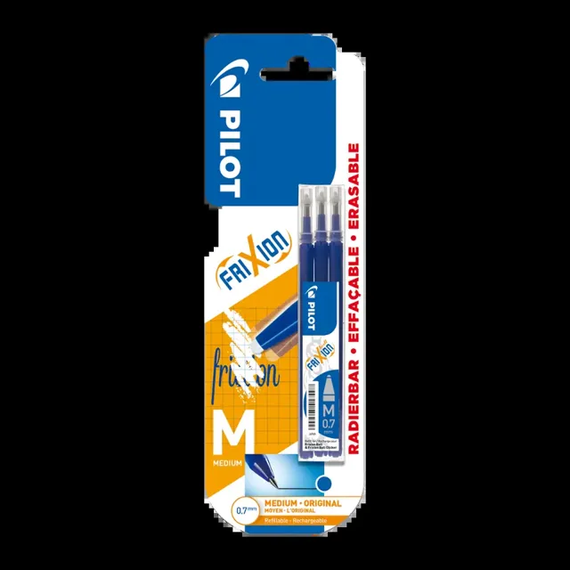 Pilot Náplň pro roller FriXion B/C M modrá 3 ks