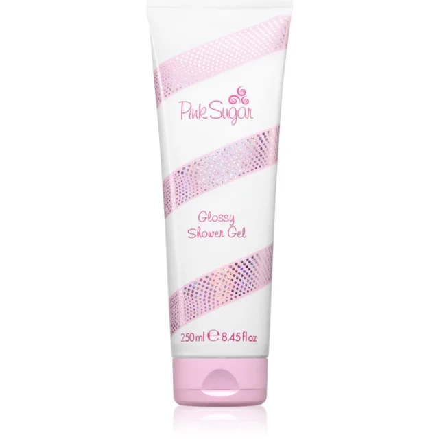 Pink Sugar Glossy jemný sprchový gel pro ženy 250 ml