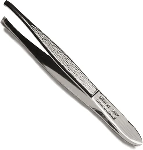 Pinzeta úzká zkosená Hairway 20582 - 78 mm