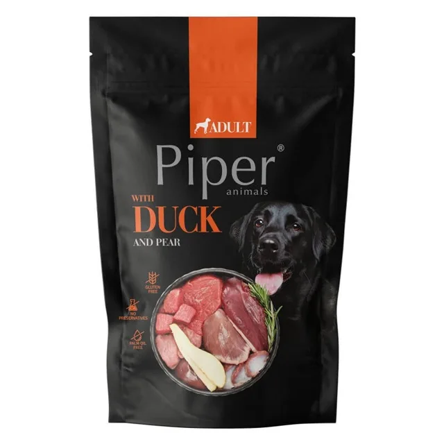 PIPER s kachnou a hruškou v sáčcích 500g vlhkého krmiva pro psy