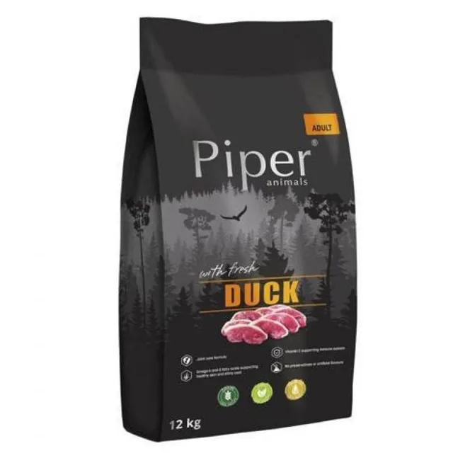 PIPER suché krmivo pro psy s kachnou 12 kg
