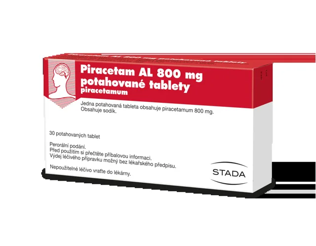 Piracetam AL 800 por.tbl.flm. 30 x 800 mg