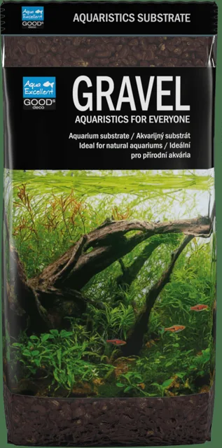 Písek Aqua Excellent hnědá 3-6mm 1kg