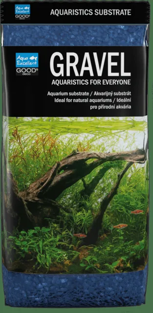 Písek Aqua Excellent ledově modrá 3-6mm 1kg