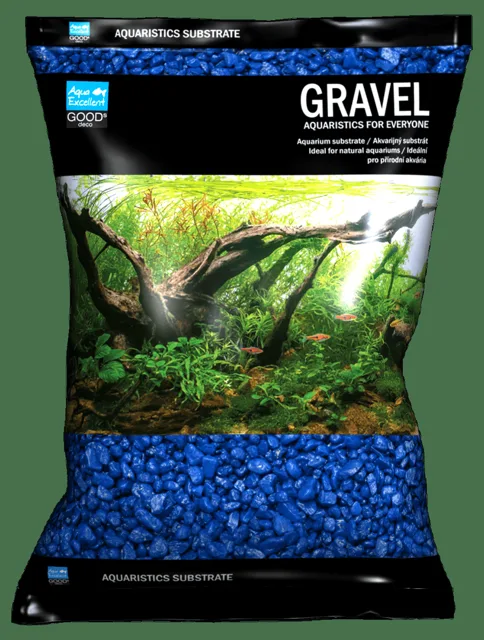 Písek Aqua Excellent modrý 3-6mm 3kg