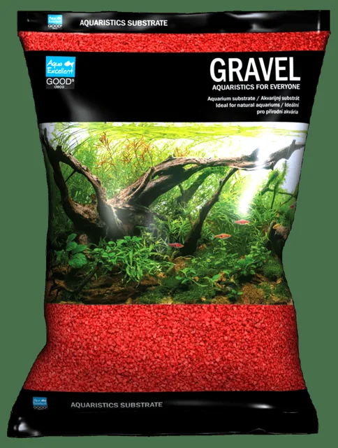 Písek Aqua Excellent svítivě růžový 1,6-2,2mm 3kg
