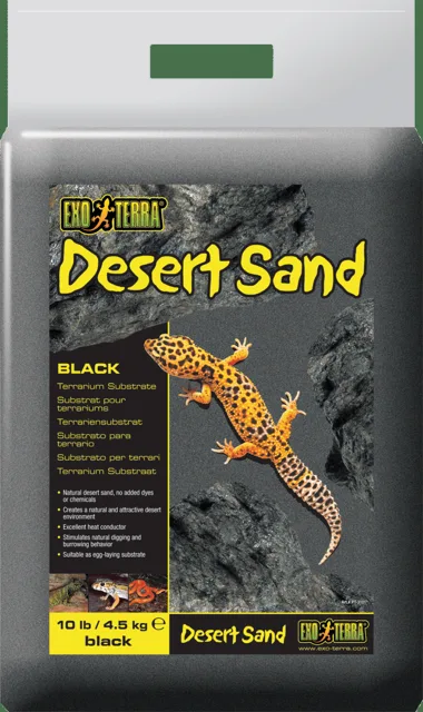 Písek EXO TERRA pouštní černý 4,5kg
