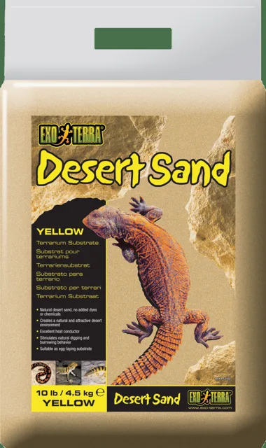 Písek EXO TERRA pouštní žlutý 4,5kg