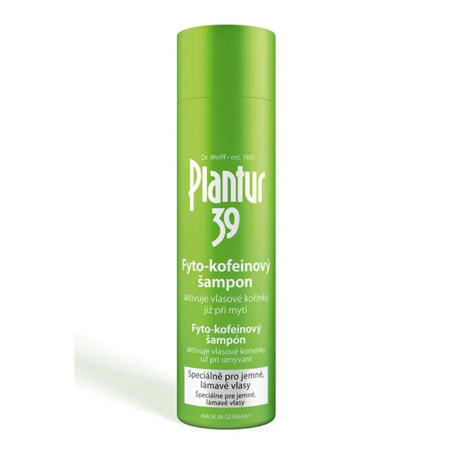 PLANTUR 39 Fyto-kofeinový šampon pro jemné a lámavé vlasy 250 ml