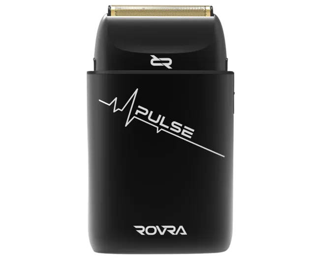 Planžetový strojek Rovra Pulse One Blade Shaver - černý (5512) + dárek zdarma