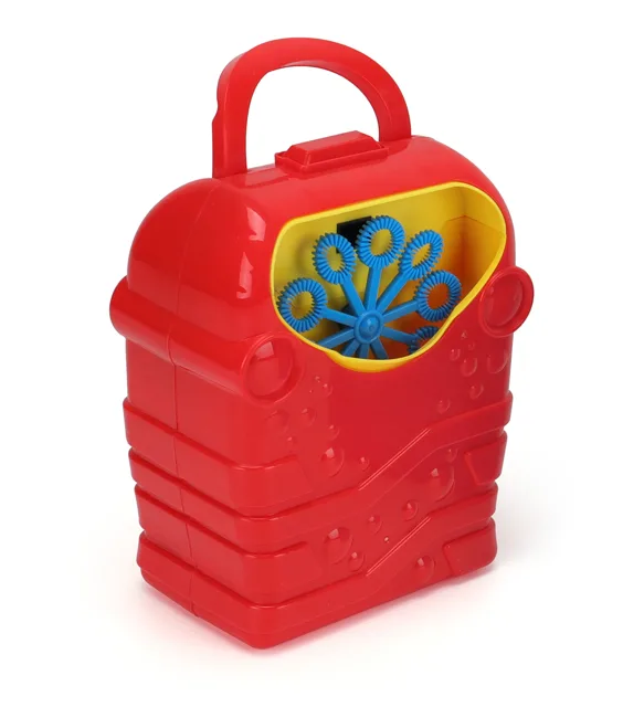 Plastica Bublifuky - výrobník bublin, červený