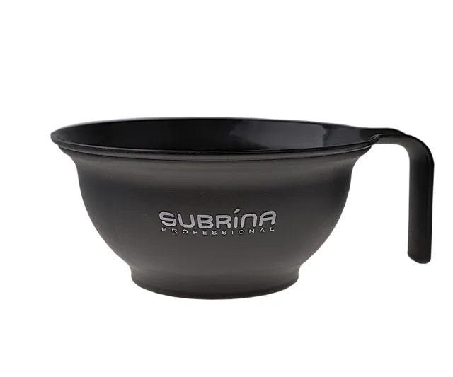 Plastová miska na barvu Subrina Professional - černá (071088)