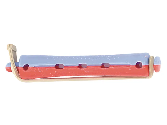 Plastové natáčky na trvalou Sibel pr.10mm, 12 ks - modro-červené (4500239)