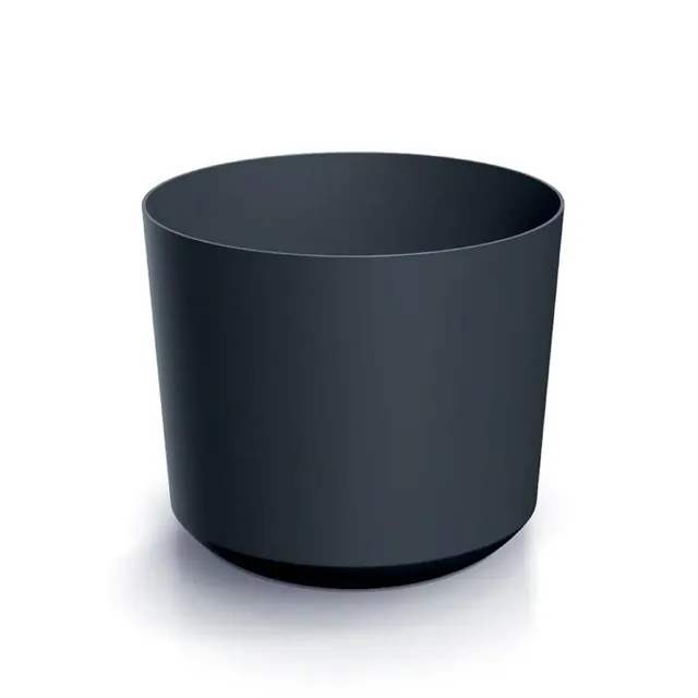 Plastový květináč antracitový 24 cm