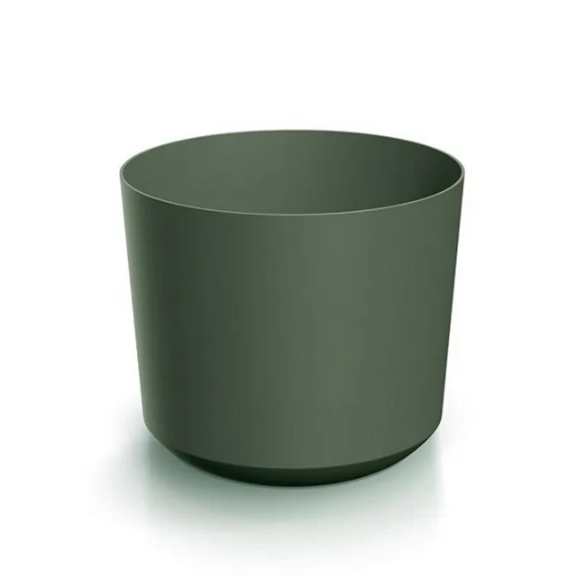 Plastový květináč zelený 24 cm