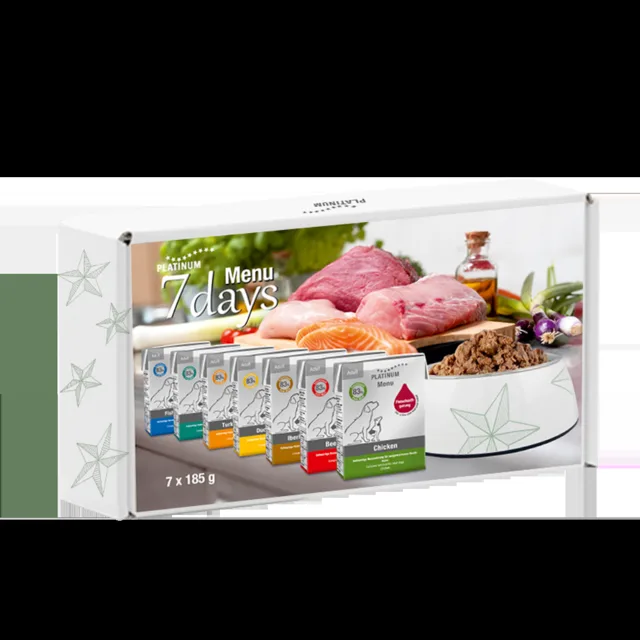 Platinum 7DAYS MENU BOX MIX 7 x 185g
