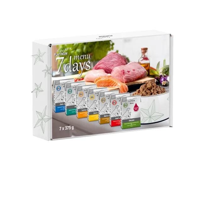 Platinum 7DAYS MENU BOX MIX 7 x 375g