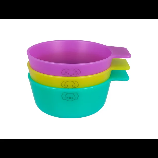 PLAYGRO Dětské misky 3 kusy