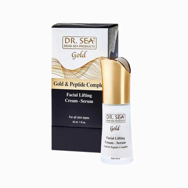 Pleťové liftingové sérum se zlatem a peptidovým komplexem - 30 ml - Dr.Sea